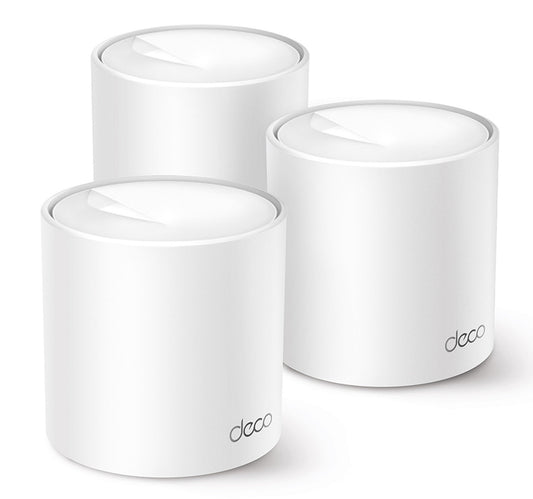 TP-Link AX1500 Whole Home Mesh Wi-Fi 6 System, 3 Pcs, Deco X10