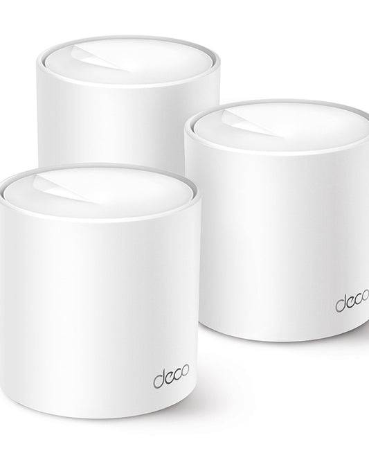 نظام TP-Link AX1500 للمنزل بالكامل، شبكة Wi-Fi 6، 3 قطع، Deco X10