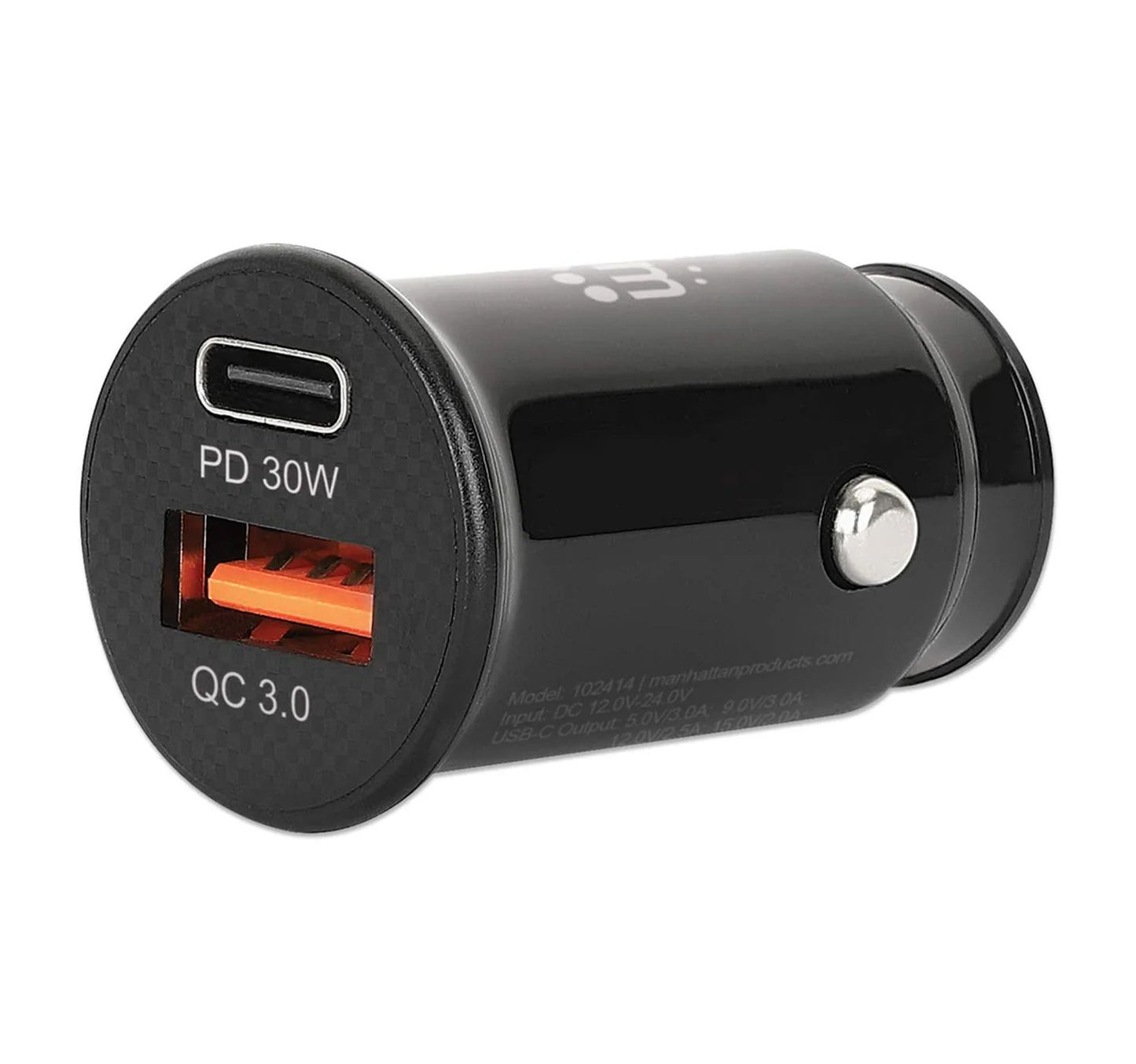 Manhattan 2 Port Car Charger Adapter 102414 Lulu Hypermarket