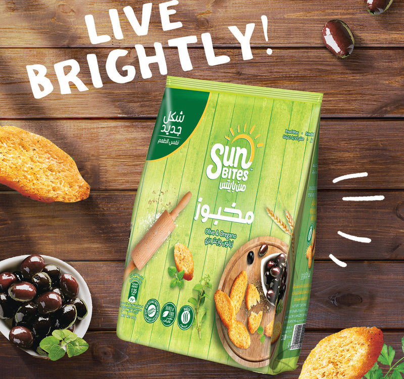 Sunbites Olive & Oregano Bread Bites 110 g