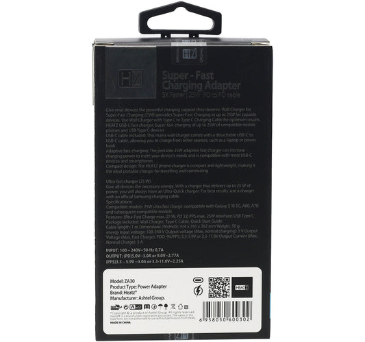 Heatz Fast Charging Adapter ZA30