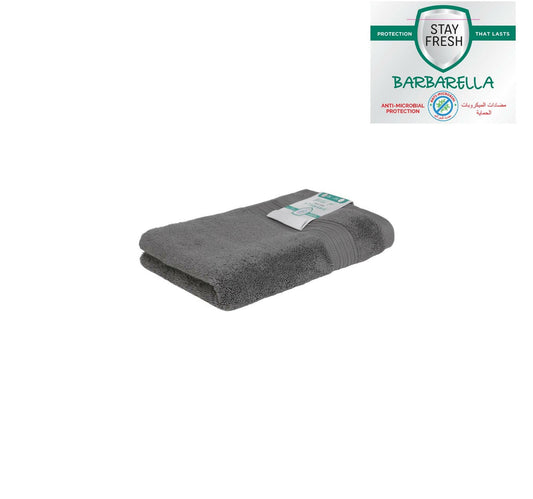 Barbarella Anti-Microbial Hand Towel, 50 x 100 cm, Brown