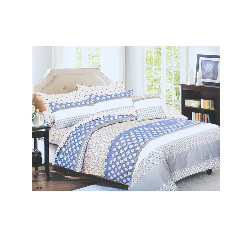 Bravo Bed Sheet Queen 3pcs Set Assorted