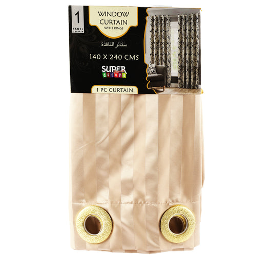 Decora Window Curtain 140x240cm Assorted Colors