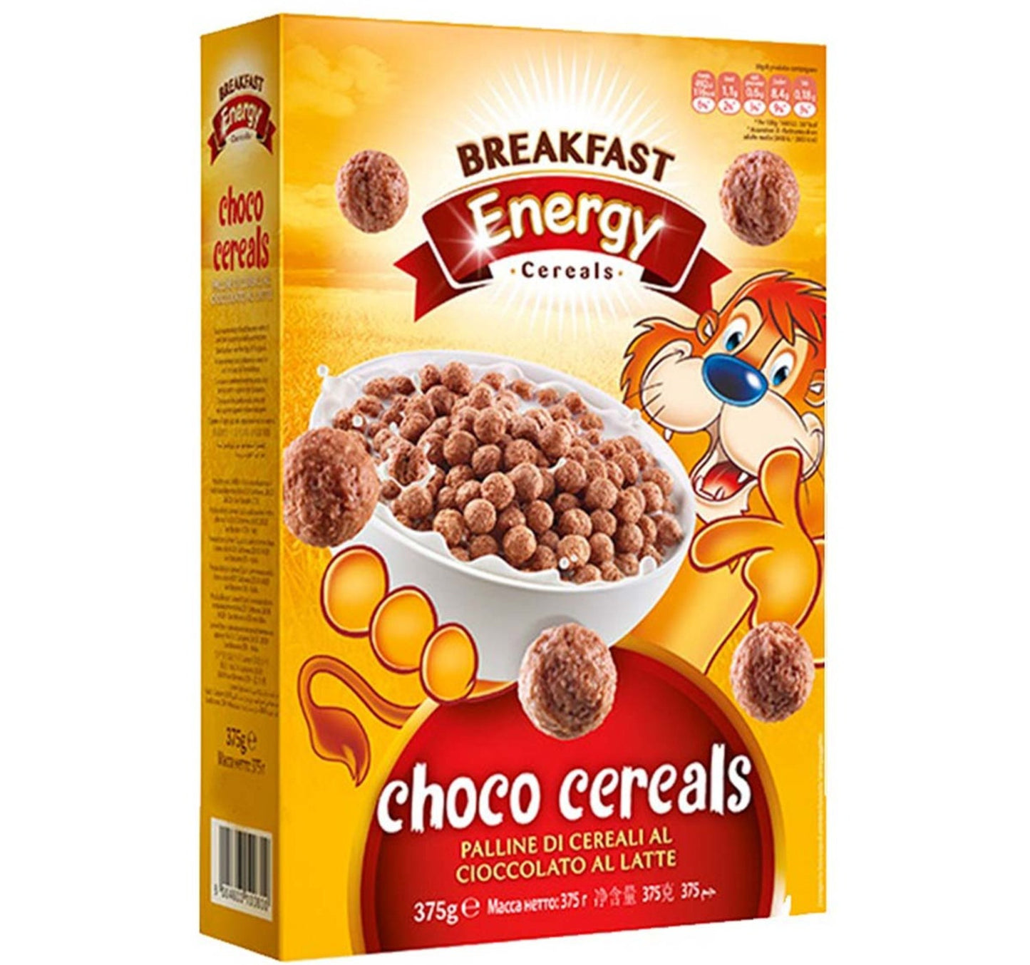 Breakfast Energy Choco Cereals 375 g