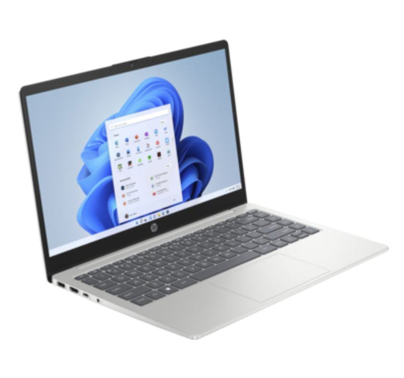 HP Laptop 14-EM0002NE,AMD Ryzen 5,8GB RAM,512GB SSD,AMD Radeon Graphics,14.0" FHD,Windows 11,,Arabic/English Keyboard