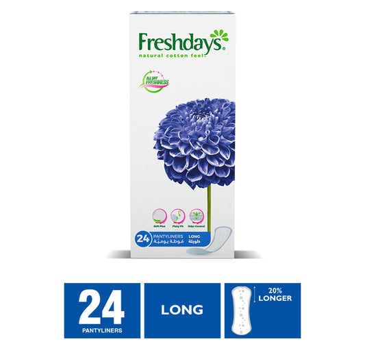 Freshdays Daily Liners Long 24 pcs