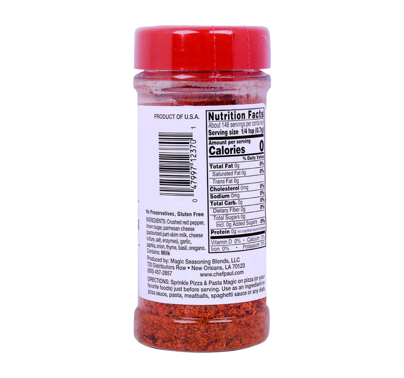 Chef Paul Prudhomme Magic Seasoning Hot & Sweet Pizza & Pasta 102 g