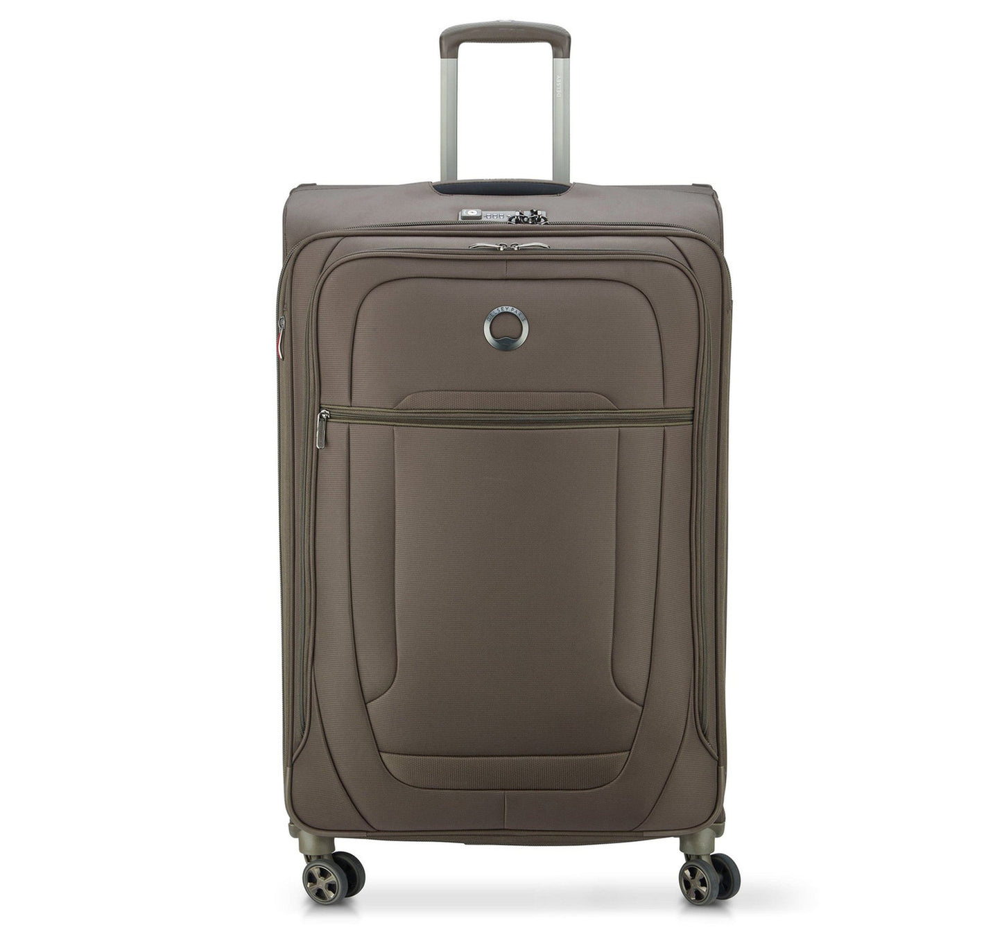 Delsey Helium Deluxe 4 Wheel Soft Trolley, 55 cm, Brown