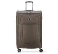 Delsey Helium Deluxe 4 Wheel Soft Trolley, 55 cm, Brown