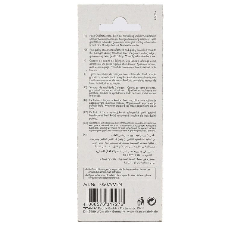Titania Scissor 1050/9 1 pc