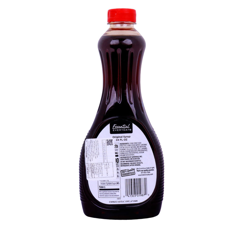 Essential Everyday Original Syrup 709 ml Lulu Hypermarket
