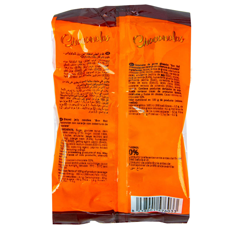 Uniconf Bon Roll Choconolas Con Naranja 150 g