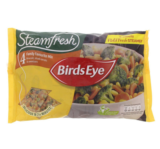 Birds Eye Steam Fresh Family Favourite Mix 540 g Lulu Hypermarket