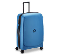 Delsey Belmont Plus Non Expandable 4 Wheels Hard Trolley, 55 cm, Blue