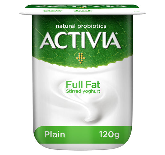 Activia Stirred Yoghurt Full Fat Plain 125 g