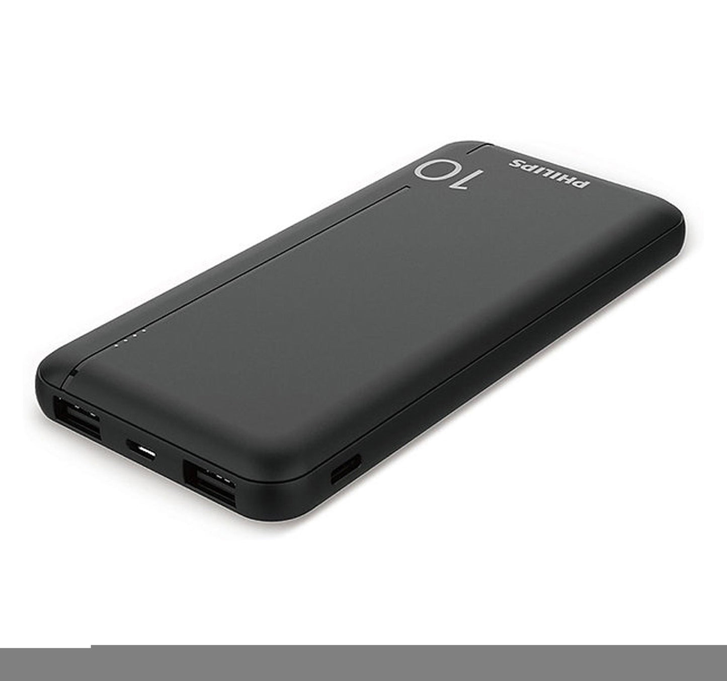 Philips Powerbank, 10000 mAh, Black, DLP1812PB/10 Lulu Hypermarket