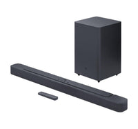 JBL 300 W Bar 2.1 Deep Bass MK2 Channel Soundbar مع مضخم صوت لاسلكي، أسود