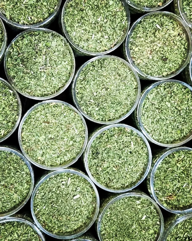 Dried Mint Shefs
