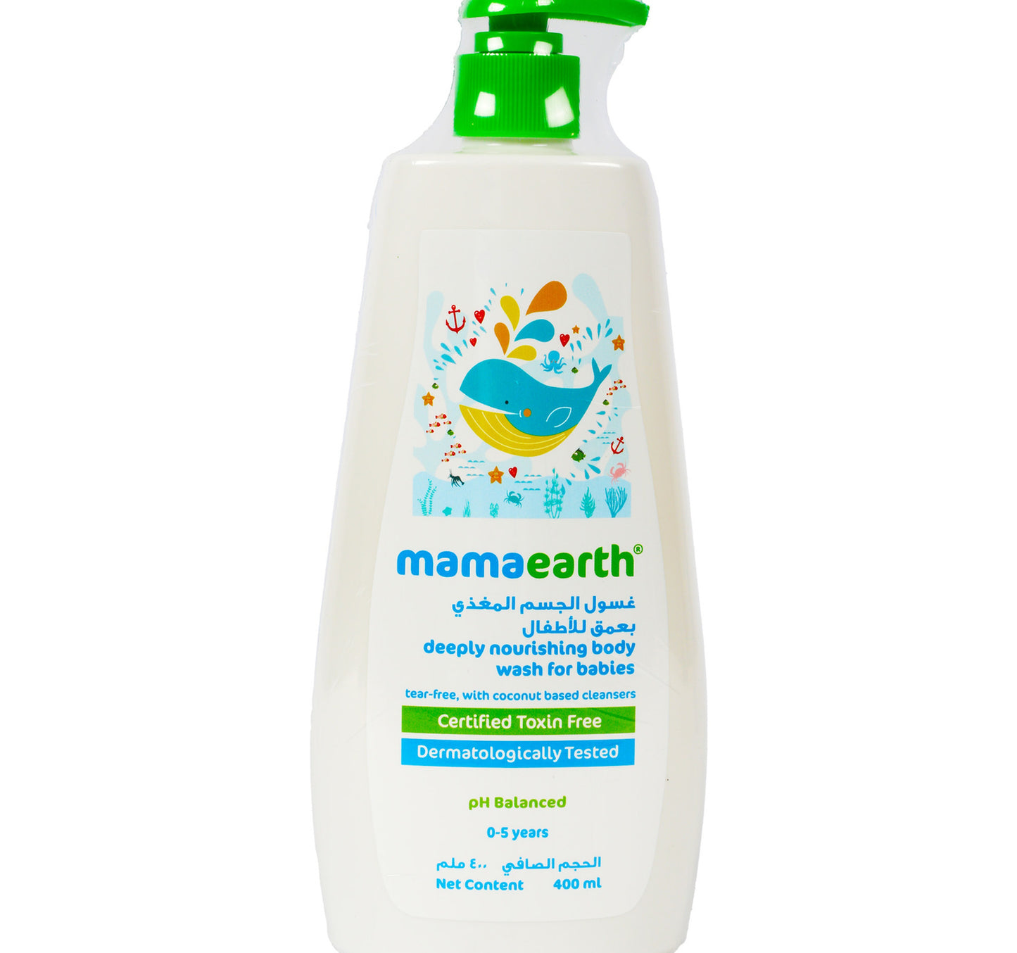Mamaearth Deeply Nourishing Body Wash for Babies 400 ml