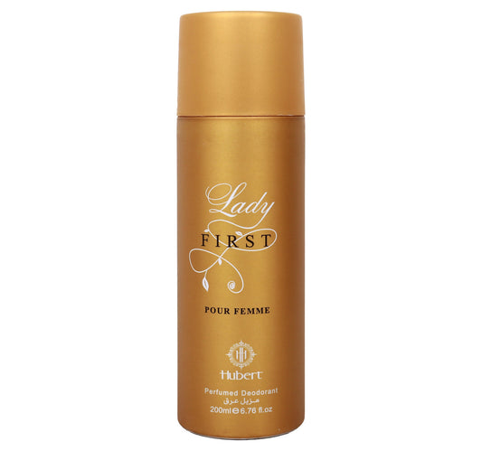 Hubert Lady First Perfumed Deodorant For Pour Femme 200 ml