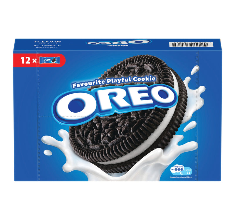 Oreo Original Cookies 12 x 36.8 g Lulu Hypermarket