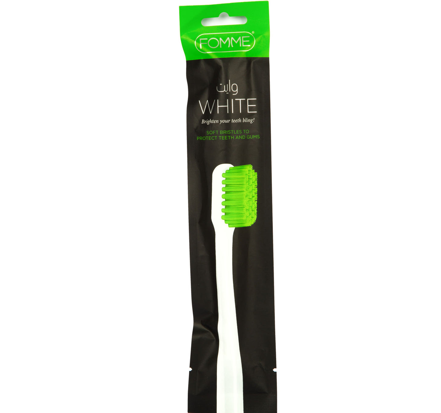 Fomme White Toothbrush 1 pc