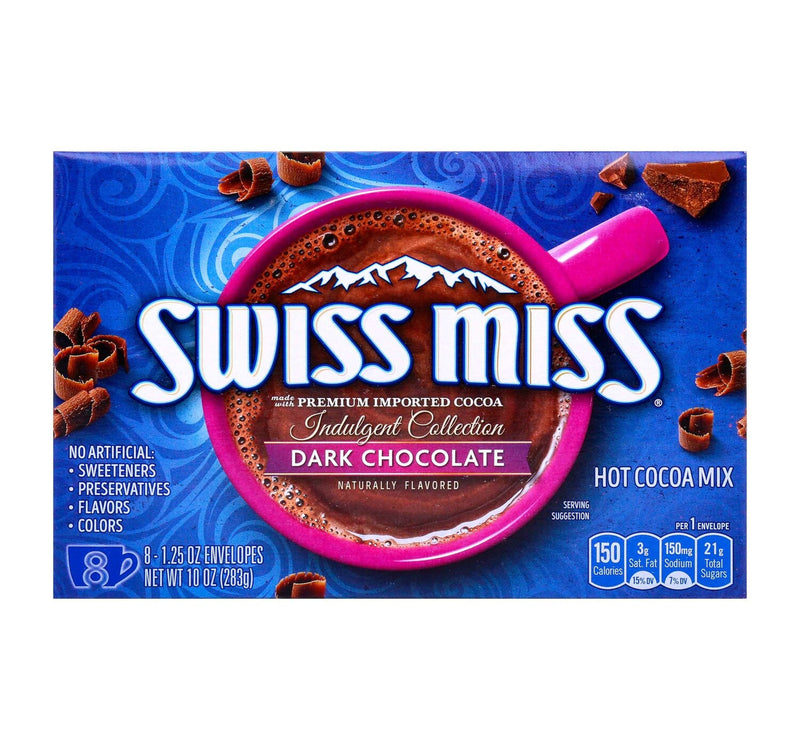 Swiss Miss Hot Cocoa Mix Dark Chocolate 283 g Lulu Hypermarket