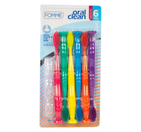Fomme Oral Clean Medium Toothbrush 6 pcs