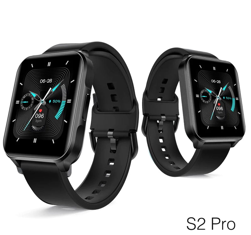 Lenovo S2 Pro Smartwatch, 1.6 inches LCD Display, Black Sultan Center