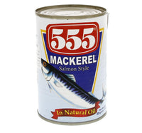 555 Mackerel In Natural Oil 425 g Lulu Hypermarket