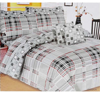 Design Plus Bed Sheet King 3pcs Set Assorted