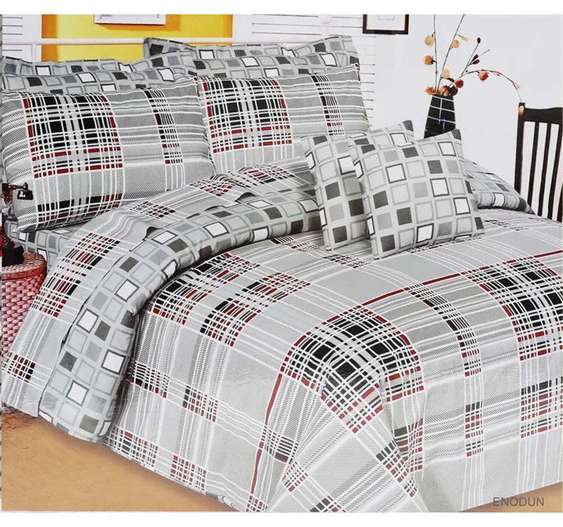 Design Plus Bed Sheet King 3pcs Set Assorted