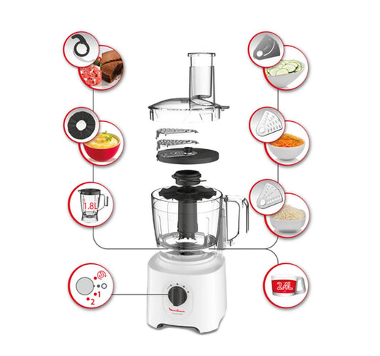 Moulinex Food Processor FP247127 800W