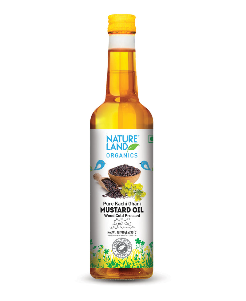 Natureland Organics Mustard Oil 1 Litre