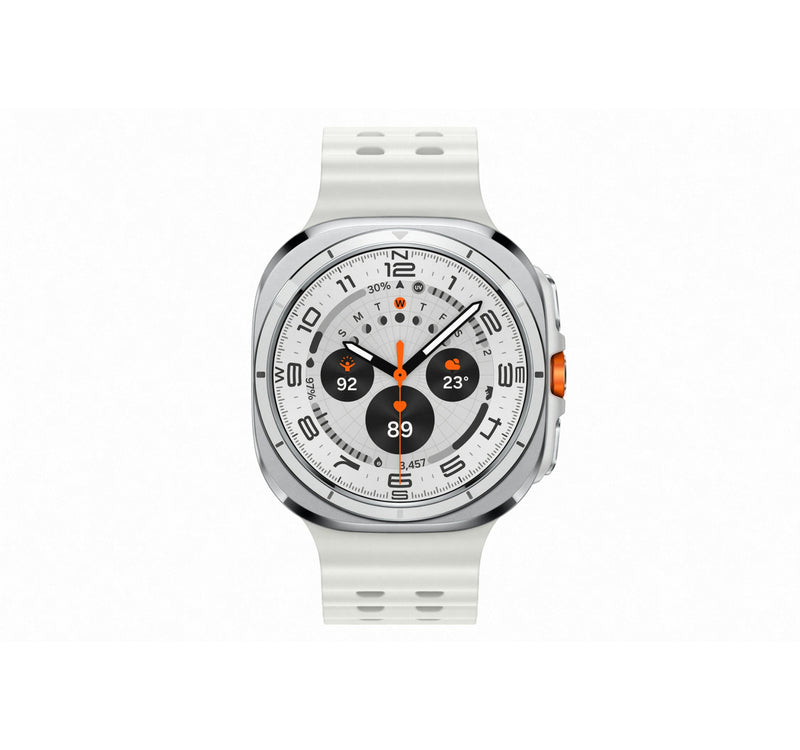 Samsung Galaxy Watch Ultra Smartwatch, 1.5 inches Super AMOLED Display, LTE, Titanium White, SM-L705FZWAXSG Lulu Hypermarket