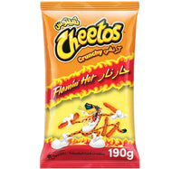 Cheetos Crunchy Flamin' Hot Snack 190 g Lulu Hypermarket