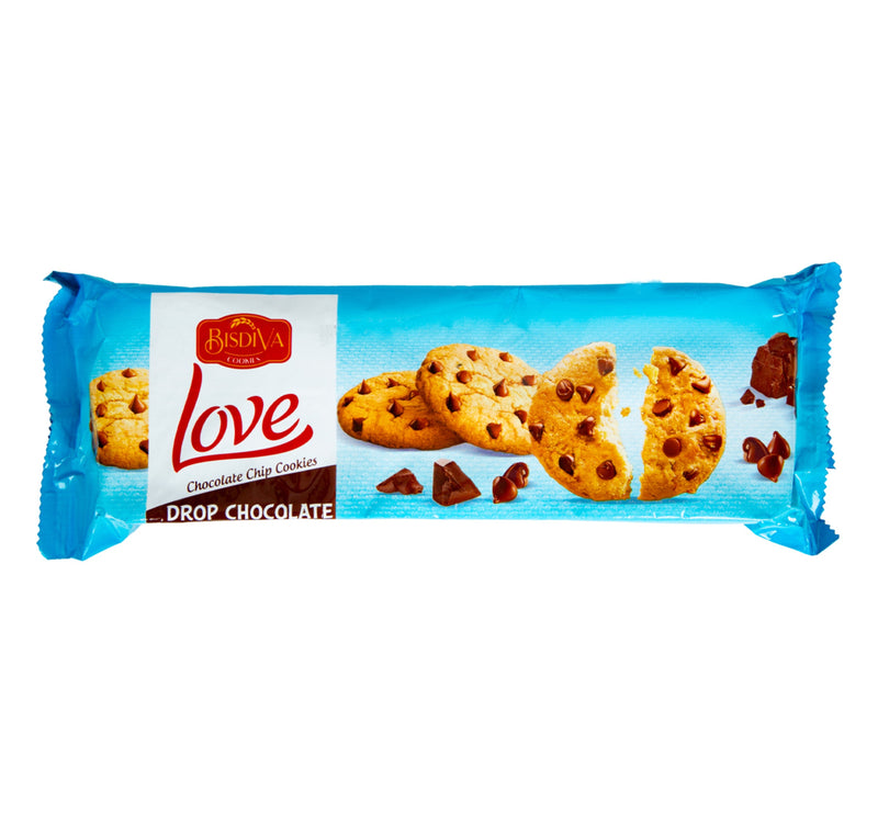 Bisdiva Love Chocolate Chip Cookies 150 g