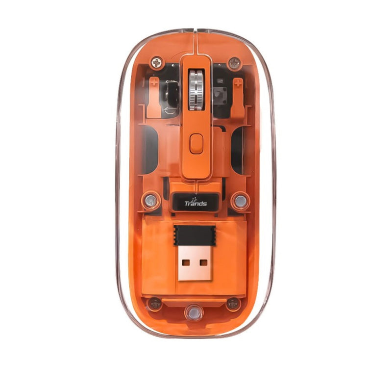 Trands Glassy Series Rechargeble Wireless Mouse, TR-MU636