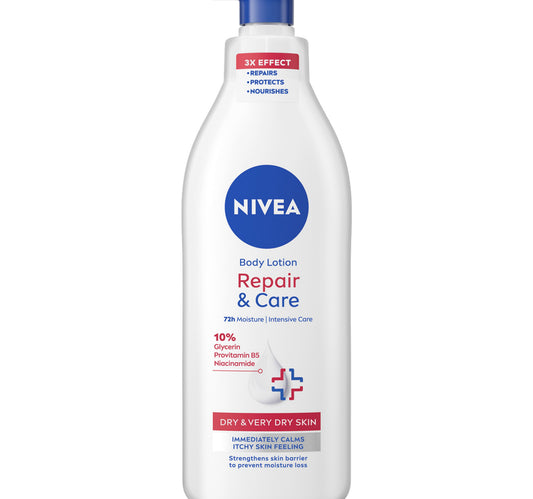 Nivea Body Lotion for Very Dry Skin Repair & Care with Deep Moisture Serum and Dexpanthenol 400 ml