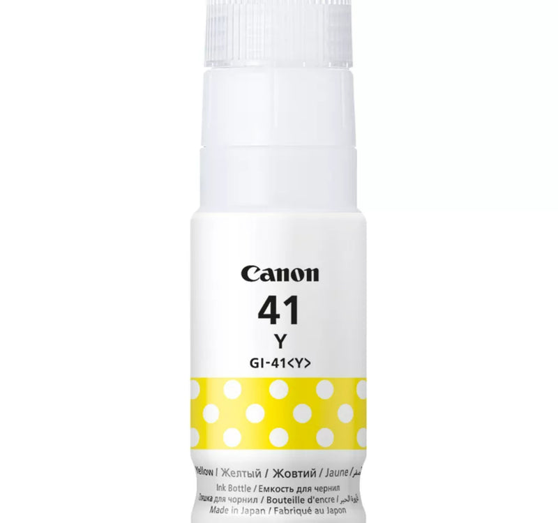 Canon Ink Cartridge, Yellow, GI-41Y