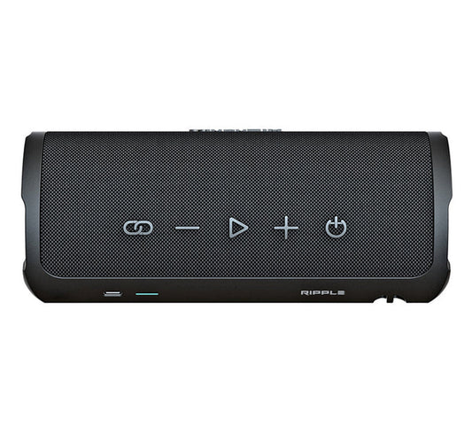 HiFuture Ripple IPX7 Portable Wireless Speaker, Black