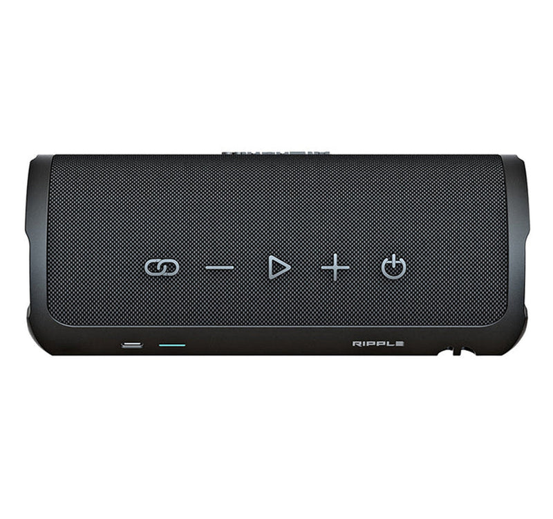 HiFuture Ripple IPX7 Portable Wireless Speaker, Black