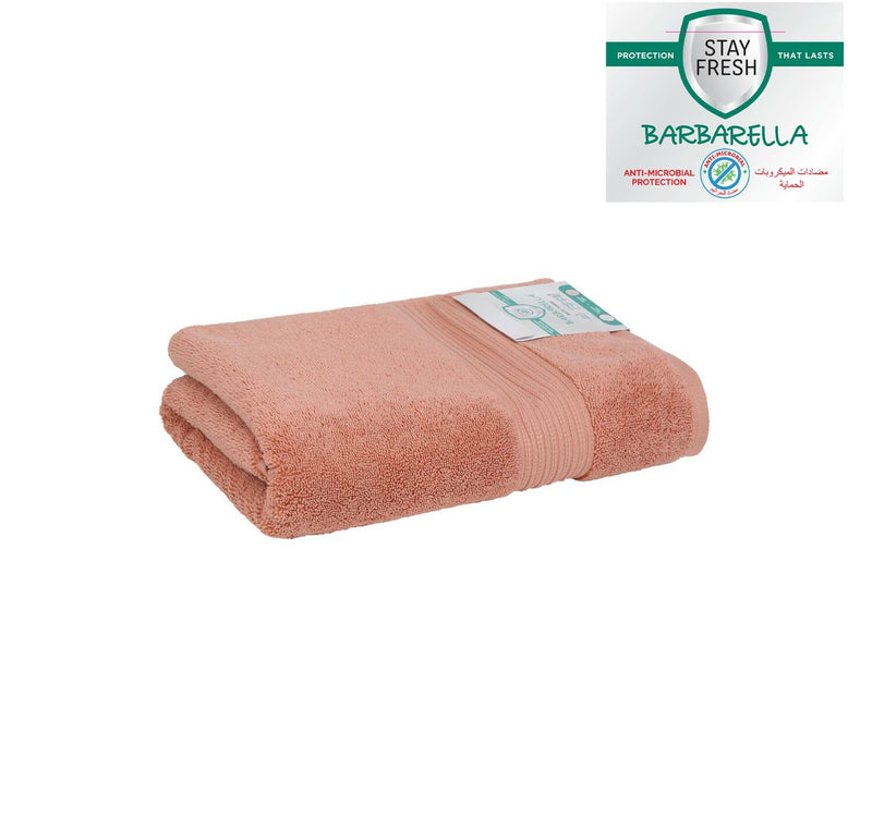 Barbarella Anti-Microbial Bath Towel, 70 x 140 cm, Pink