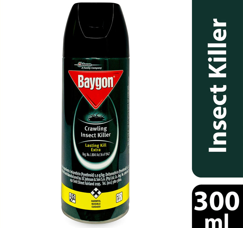 Baygon Crawling Insect Killer Lasting Kill Extra Green 300 ml