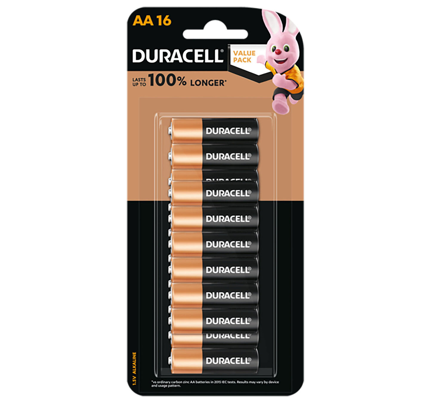 Duracell Alkaline Battery AA 16pcs