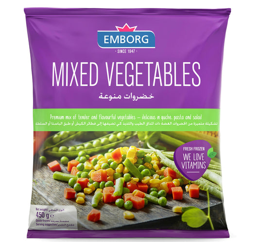 Emborg Mixed Vegetables 450 g Lulu Hypermarket