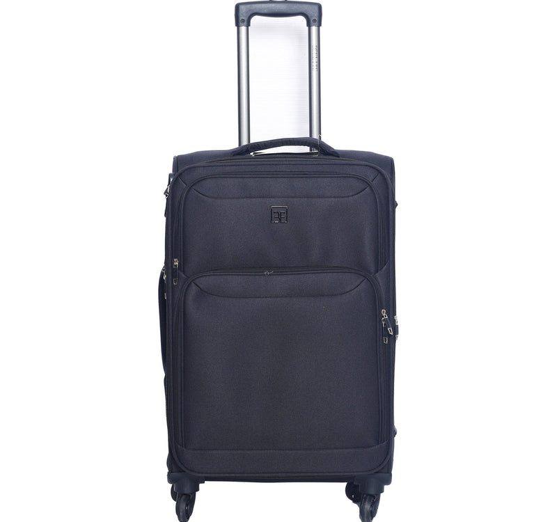 Beelite 4 Wheel PE Soft Trolley With Cover HH2218 20" Assorted Colors