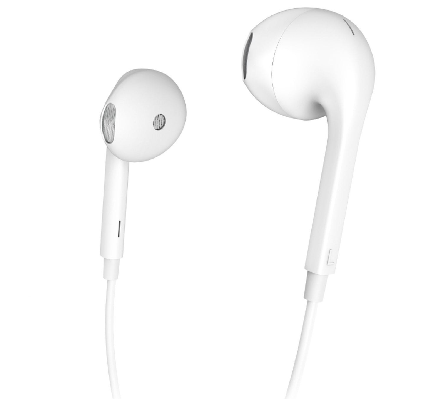 Hama Glow ,Earbuds, Microphone, Lightning, White (184156)