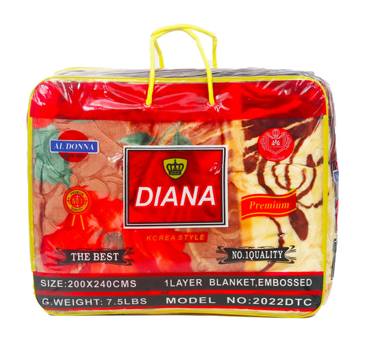 Diana Blanket 200 x 240cm Assorted